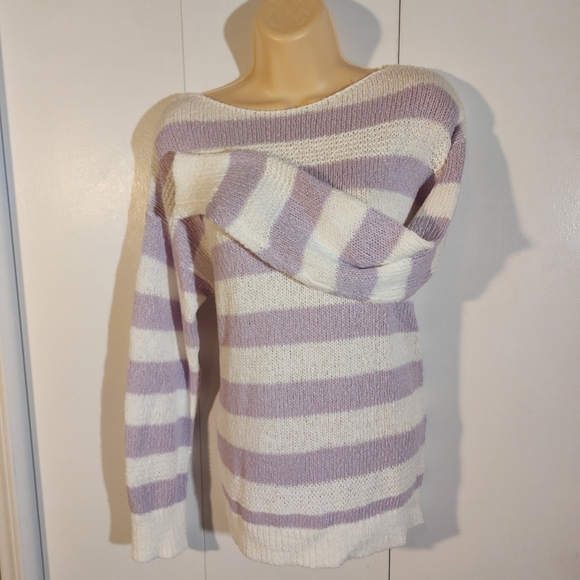 Rickis eco-friendly long sleeve striped sweater. - Picture 3 of 5